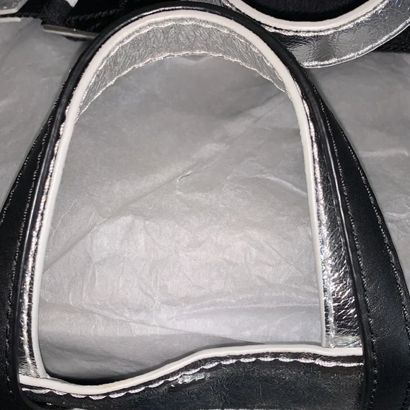 3.1 Phillip LIM Metallic Leather Accordion Tote - Picture 9 of 14